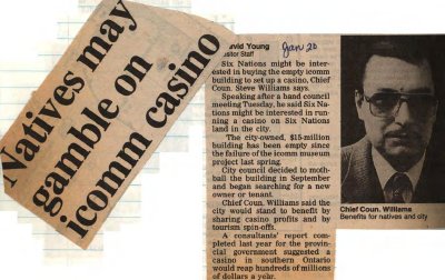 &quot;Natives may gamble on icomm casino&quot;