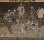 "Natives Occupy Island"