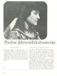 "Pauline Johnson Tekahionwake Poet Princess"