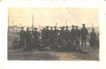 "Members of the 205th Battalion from Camp Borden"