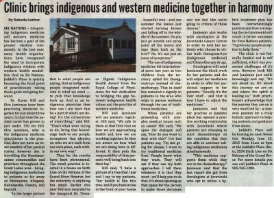 "Clinic brings indigenous and western medicine together in harmony"