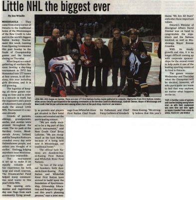 &quot;Little NHL the biggest ever&quot;