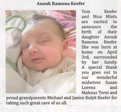 Keefer, Anouk Ramona