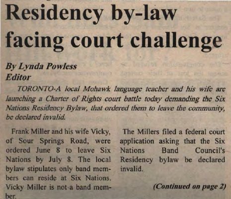 &quot;Residency by-law facing court challenge&quot;