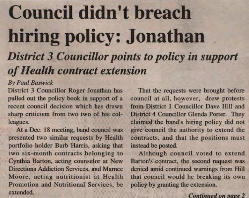 &quot;Council didn't breach hiring policy: Jonathan&quot;