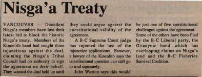 "Nisga'a Treaty"