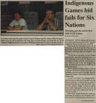 "Indigenous Games bid fails for Six Nations"