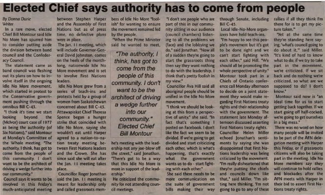 &quot;Elected Chief says authority has to come from people&quot;