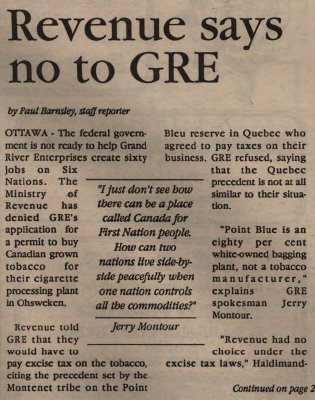 &quot;Revenue says no to GRE&quot;