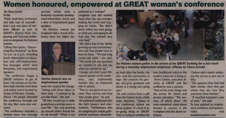 &quot;Woman honoured, empowered at GREAT woman's conference&quot;