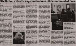 "Six Nations Health says methadone clinic not needed here"