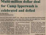 "Multi-Million dollar deal for Camp Ipperwash is celebrated and defied"