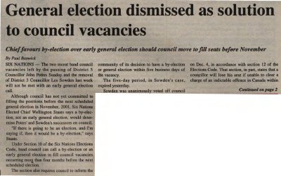 &quot;General election dismissed as solution to council vacancies&quot;