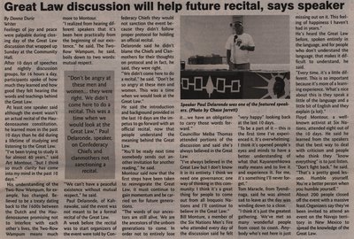 &quot;Great Law Discussion Will Help Future Recital, Says Speaker&quot;