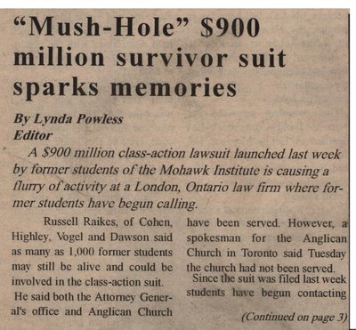 &quot;&quot;Mush-Hole&quot; $900 million survivor suit sparks memories&quot;