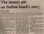 "The money pit: an Indian band's story"