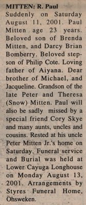 Mitten, R. Paul (Died)