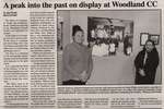 "A Peak into the Past on Display at Woodland CC"
