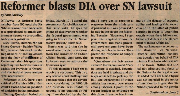 &quot;Reformer blasts DIA over SN lawsuit&quot;