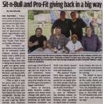 "Sit-n-Bull and Pro-Fit giving back in a big way"