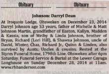 Johnson, Darryl Dean (Died)