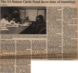 "The 14 Nation Circle Fund faces time of transition"