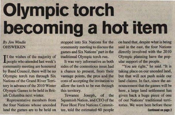 &quot;Olympic torch becoming a hot item&quot;