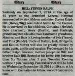 Hill, Steven Ralph (Died)