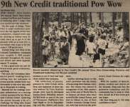 "9th New Credit traditional Pow Wow"