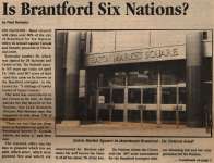 "Is Brantford Six Nations?"