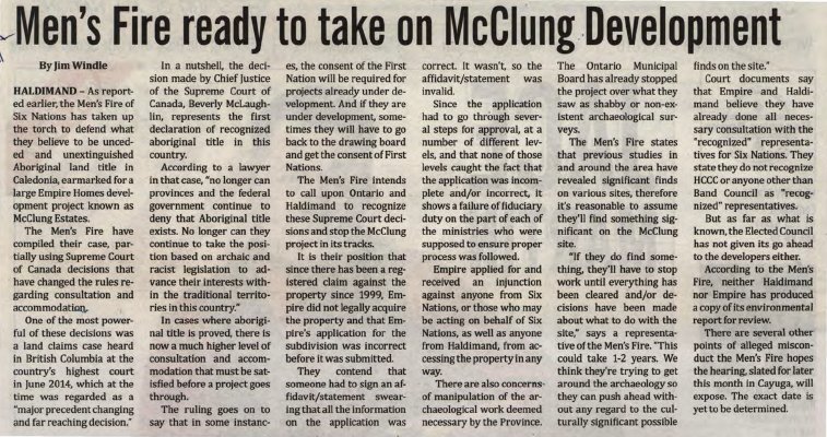 &quot;Men's Fire ready to take on McClung Development&quot;