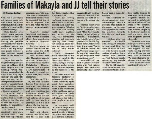 &quot;Families of Makayla and JJ tell their stories&quot;