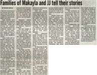 "Families of Makayla and JJ tell their stories"