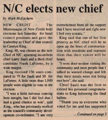 &quot;N/C elects new chief&quot;