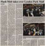 "Flash mob takes over Lynden Park Mall"