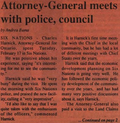 &quot;Attorney-General meets with police, council&quot;