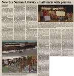 "New Six Nations Library - it all starts with pennies"