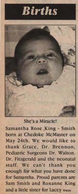 King-Smith, Samantha Rose