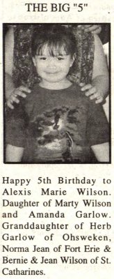 Wilson, Alexis Marie