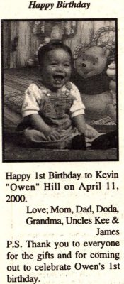 Hill, Kevin Owen