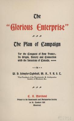 The &quot;Glorious Enterprise&quot;: The Plan of Campaign