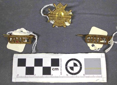 Grey and Simcoe Foresters Badges
