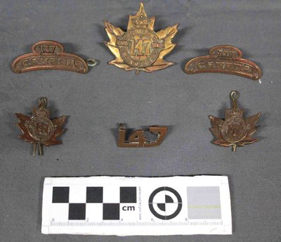 The 147th Battalion Badges