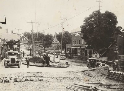 Flesherton Corners Being Paved