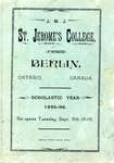 St. Jerome's College Calendar 1895-96