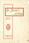 St. Jerome's College Calendar 1902-03