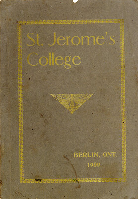 St. Jerome's College Calendar 1909