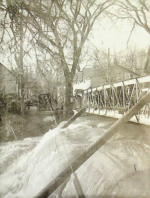 Photograph of 1936 Flood, James St. Stirling