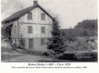 Photograph of Robert Parker's Mill, circa 1850