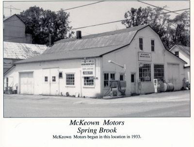 Photograph of McKeown Motors, Springbrook